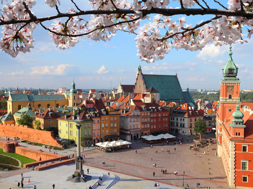 Springtime in Warsaw