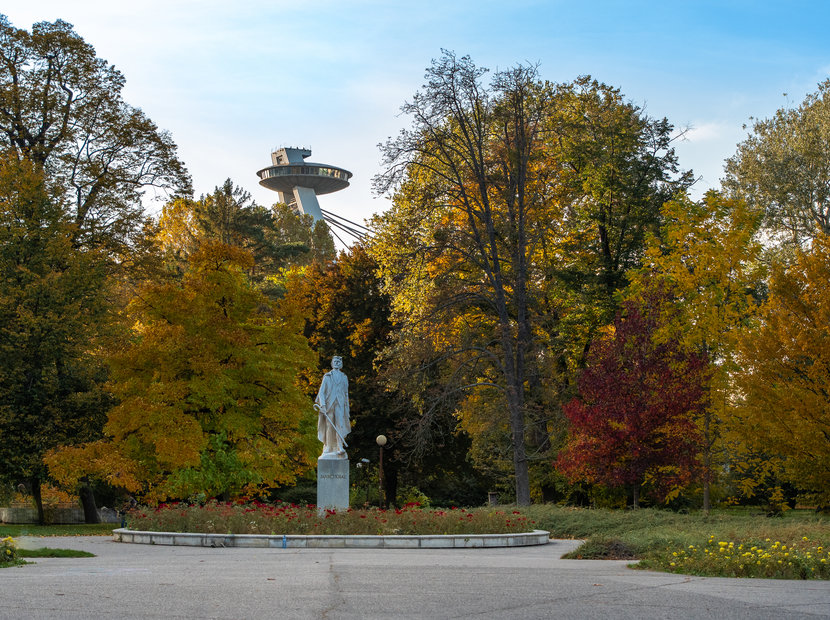 Sad Janka Kráľa in Bratislava Is the Oldest Public Park in Central Europe